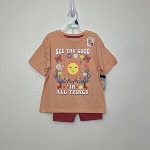 Granimals Girl Oversized Tee set 2pc “See the good in all things”